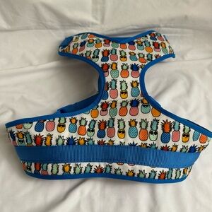 Pineapple Print Dog Harness